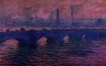 Клод Моне Мост Ватерлоо, пасмурная погода 1901г